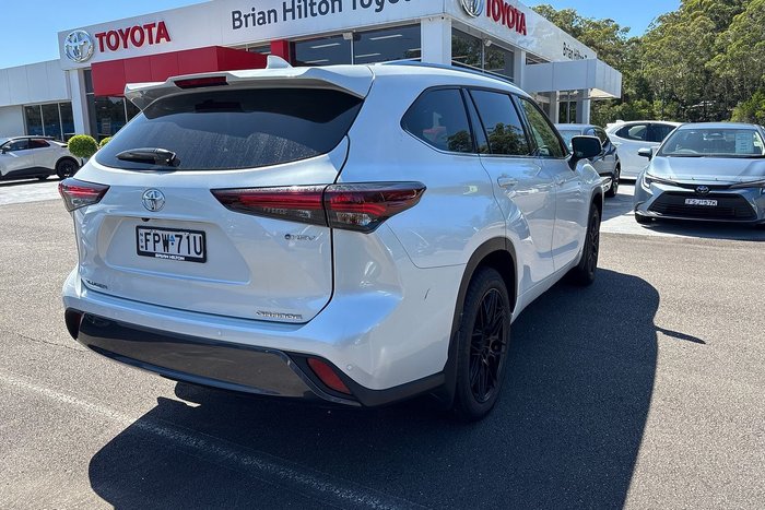 2025 Toyota Kluger Grande AXUH78R 4X4 On Demand Frosted White