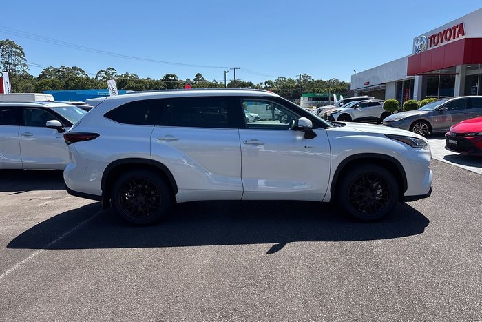 2025 Toyota Kluger Grande AXUH78R 4X4 On Demand Frosted White