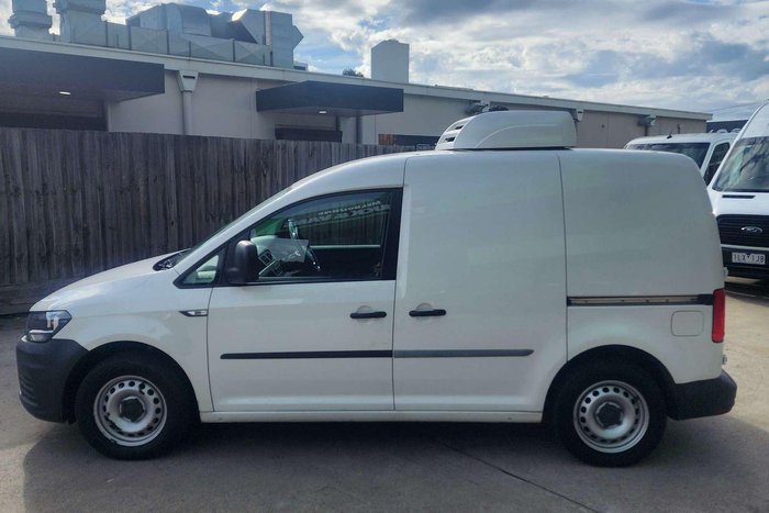 2018 Volkswagen Caddy TDI250 2KN MY18 Candy White