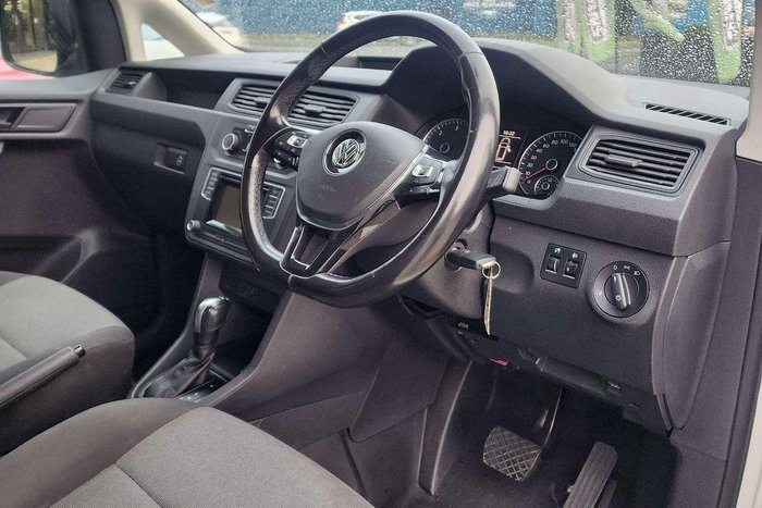 2018 Volkswagen Caddy TDI250 2KN MY18 Candy White