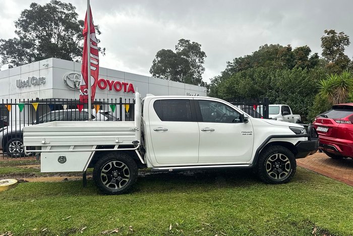 2023 Toyota Hilux SR5 GUN126R 4X4 Dual Range Glacier White