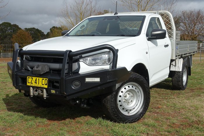 2020 Isuzu D-MAX SX MY21 4X4 Dual Range Mineral White