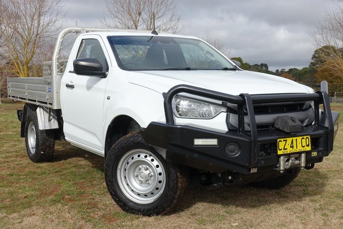 2020 Isuzu D-MAX SX MY21 4X4 Dual Range Mineral White