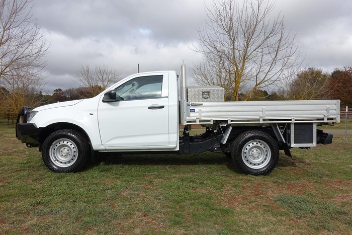2020 Isuzu D-MAX SX MY21 4X4 Dual Range Mineral White
