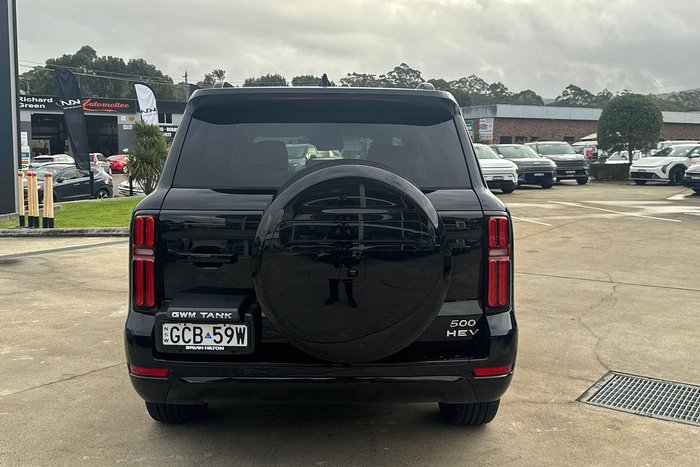 2026 GWM Tank 500 Vanta Hybrid P03 4X4 Dual Range CRYSTAL BLACK