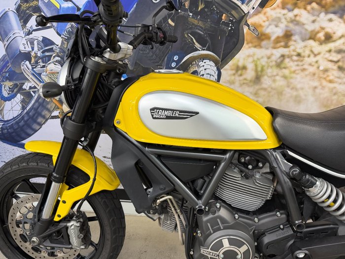 2016 DUCATI SCRAMBLER ICON YELLOW
