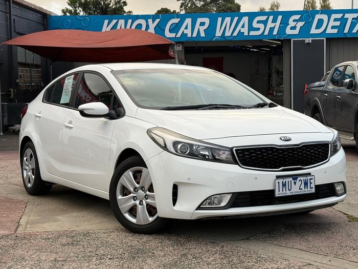 2018 Kia Cerato S YD MY18 White