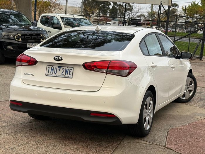 2018 Kia Cerato S YD MY18 White