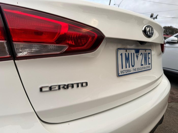2018 Kia Cerato S YD MY18 White