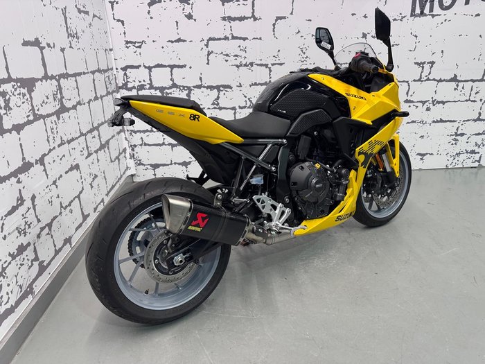 2025 Suzuki GSX-8R GSX-R Yellow