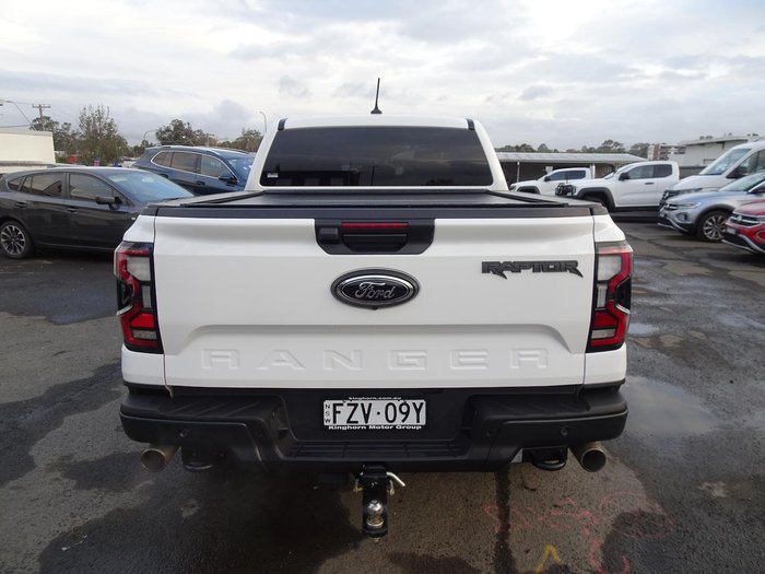 2025 Ford Ranger Raptor MY25.25 4X4 Dual Range Arctic White