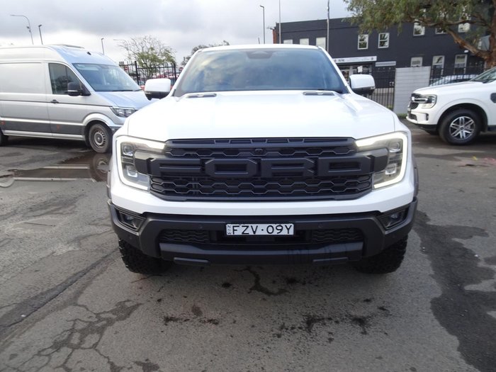 2025 Ford Ranger Raptor MY25.25 4X4 Dual Range Arctic White