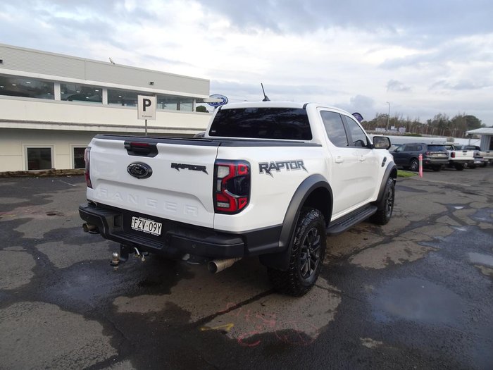 2025 Ford Ranger Raptor MY25.25 4X4 Dual Range Arctic White