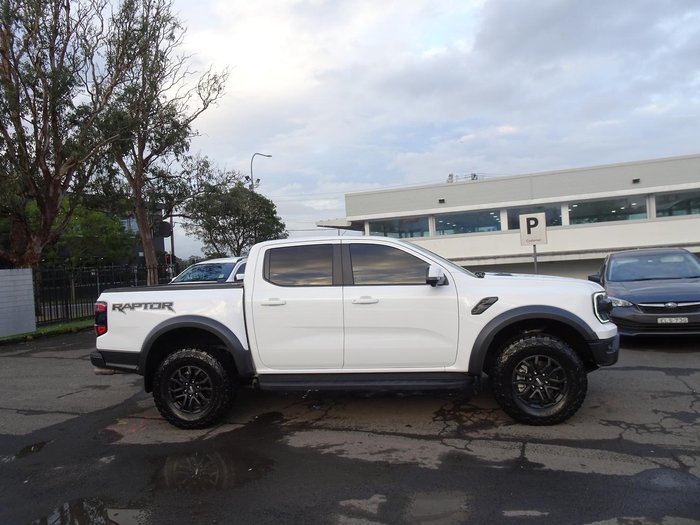 2025 Ford Ranger Raptor MY25.25 4X4 Dual Range Arctic White
