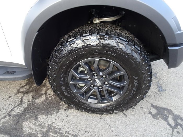2025 Ford Ranger Raptor MY25.25 4X4 Dual Range Arctic White
