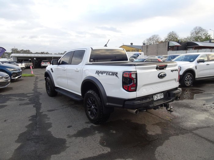 2025 Ford Ranger Raptor MY25.25 4X4 Dual Range Arctic White