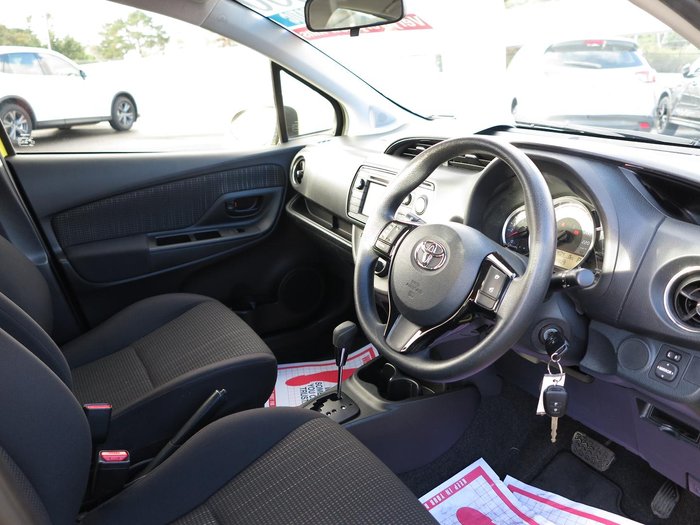 2019 Toyota Yaris SX NCP131R Vivid Yellow