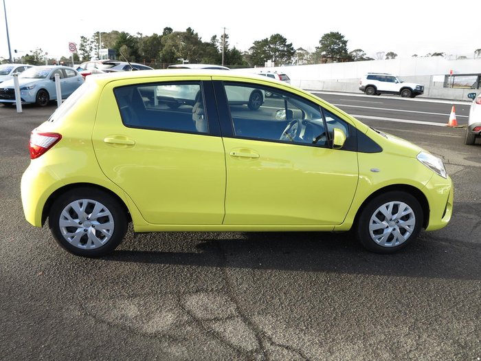 2019 Toyota Yaris SX NCP131R Vivid Yellow