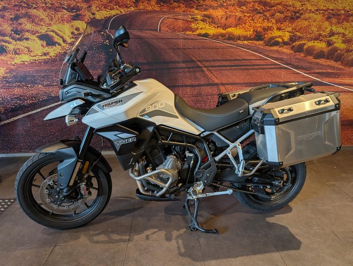 2020 Triumph Tiger 900 GT Pro Tiger White