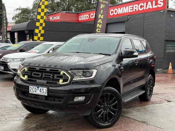 2020 Ford Everest Sport UA II MY20.75 4X4 Dual Range Shadow Black
