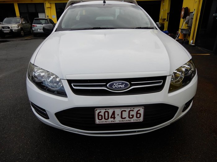2012 Ford Falcon Ute FG MkII Winter White