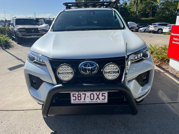 2022 Toyota Fortuner GXL GUN156R 4X4 Dual Range Frosted White
