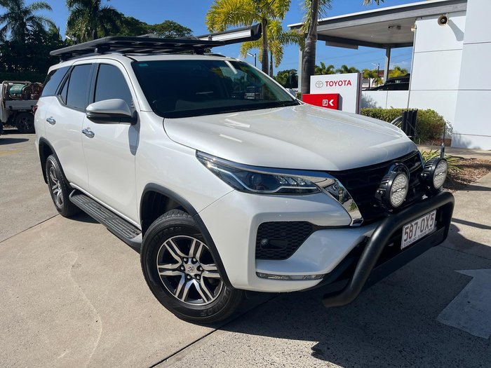 2022 Toyota Fortuner GXL GUN156R 4X4 Dual Range Frosted White