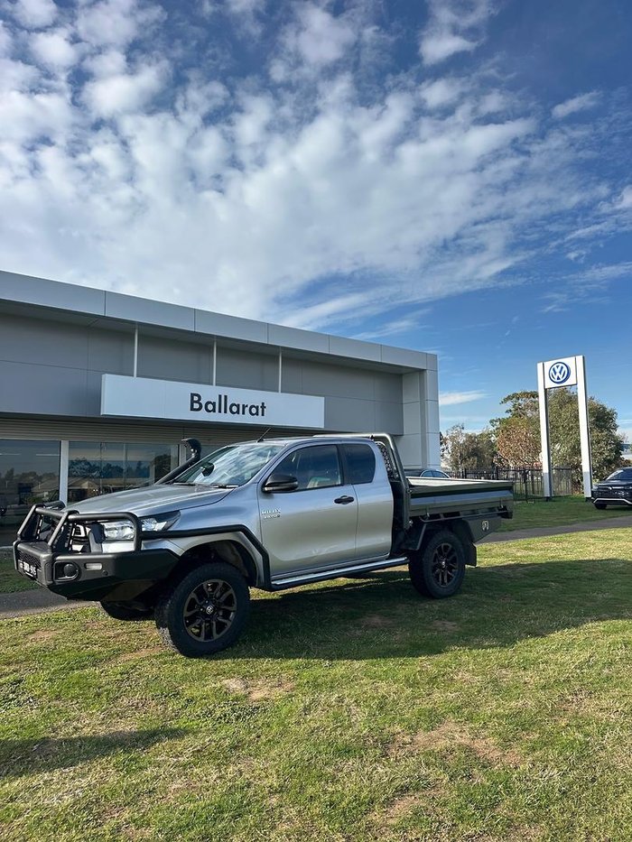 2021 Toyota Hilux SR GUN126R 4X4 Dual Range Silver Sky