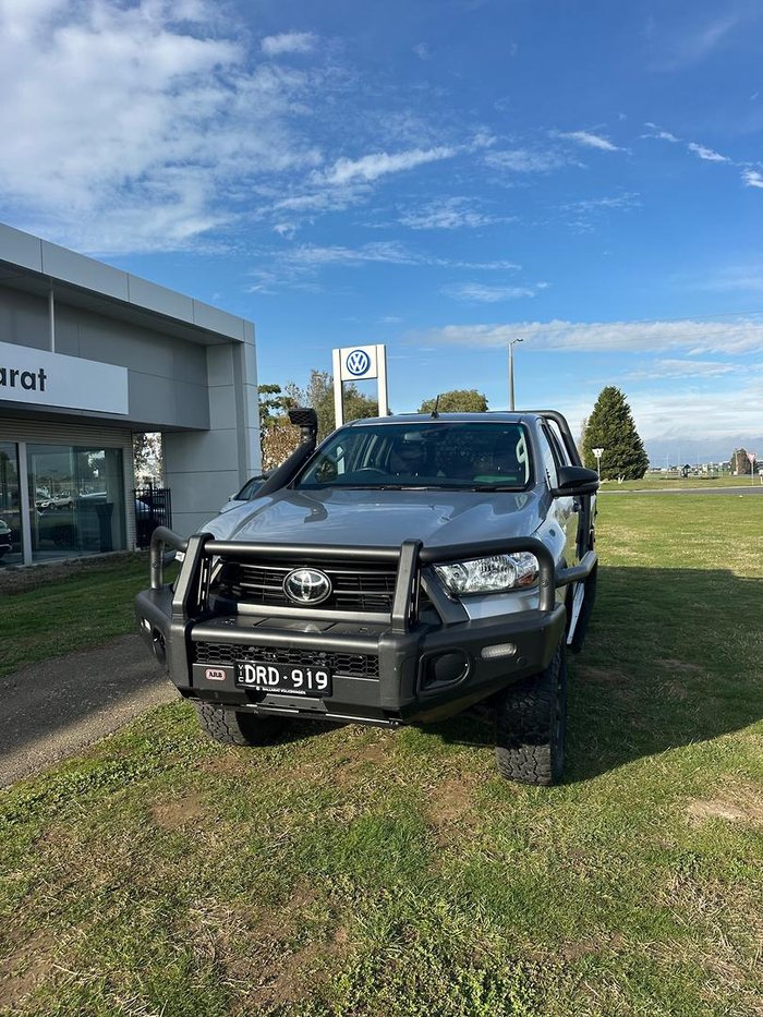 2021 Toyota Hilux SR GUN126R 4X4 Dual Range Silver Sky