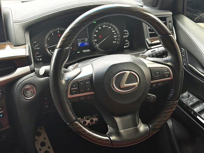 2019 Lexus LX 570 S URJ201R 4X4 Dual Range Starlight Black