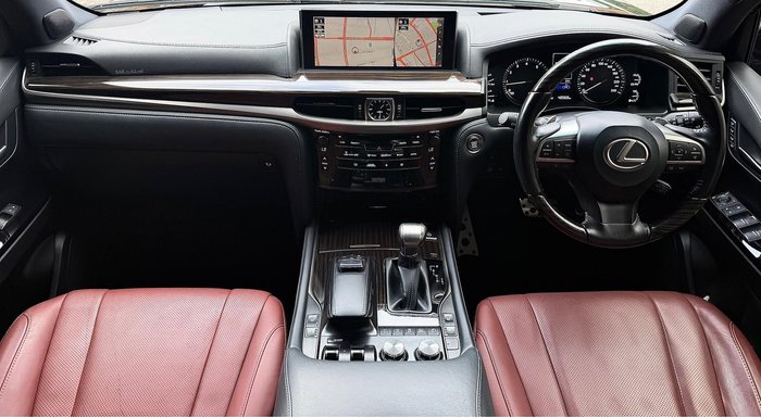 2019 Lexus LX 570 S URJ201R 4X4 Dual Range Starlight Black