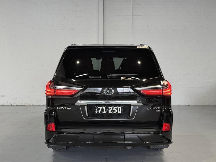 2019 Lexus LX 570 S URJ201R 4X4 Dual Range Starlight Black