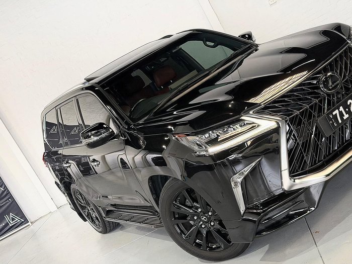 2019 Lexus LX 570 S URJ201R 4X4 Dual Range Starlight Black