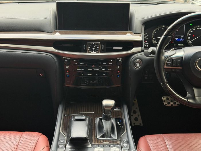 2019 Lexus LX 570 S URJ201R 4X4 Dual Range Starlight Black