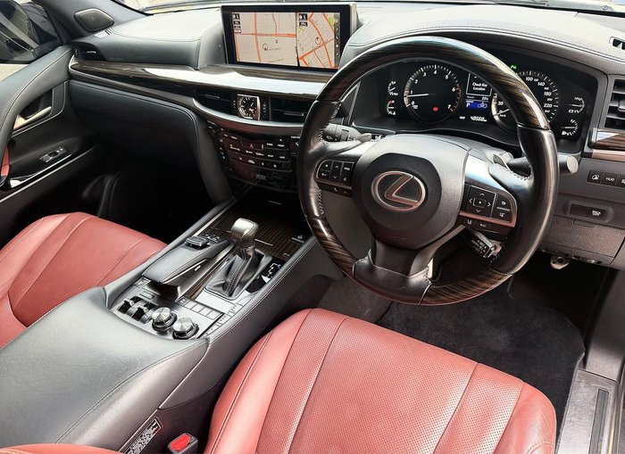 2019 Lexus LX 570 S URJ201R 4X4 Dual Range Starlight Black