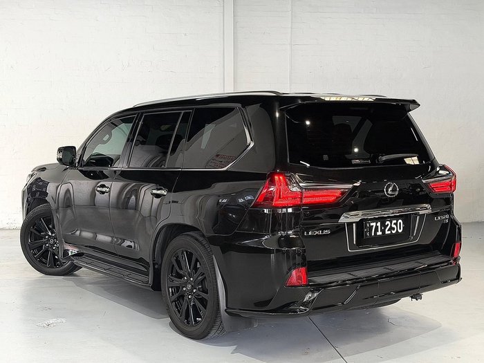 2019 Lexus LX 570 S URJ201R 4X4 Dual Range Starlight Black