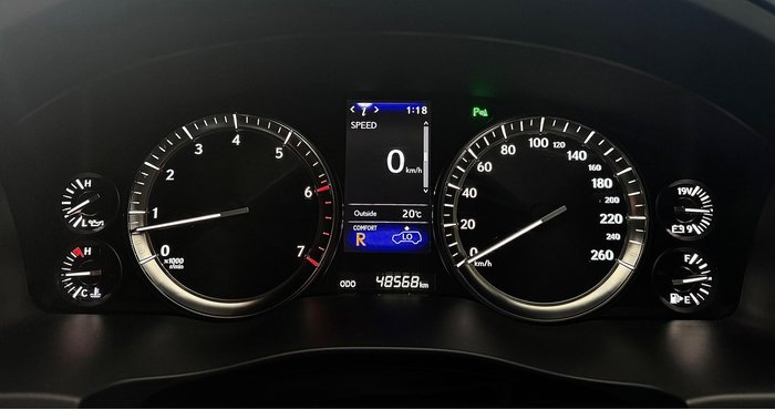 2019 Lexus LX 570 S URJ201R 4X4 Dual Range Starlight Black