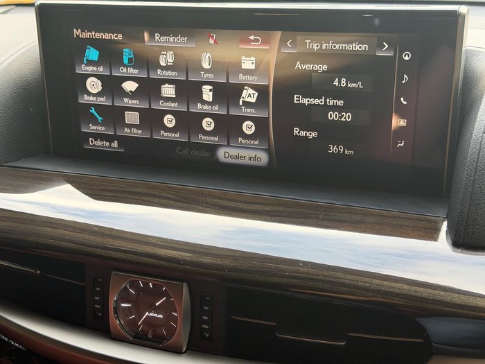 2019 Lexus LX 570 S URJ201R 4X4 Dual Range Starlight Black