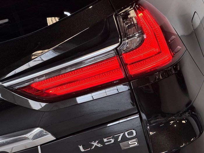2019 Lexus LX 570 S URJ201R 4X4 Dual Range Starlight Black