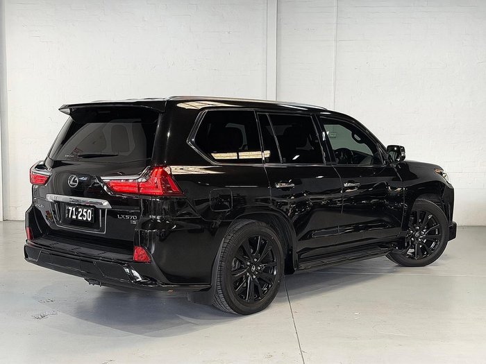 2019 Lexus LX 570 S URJ201R 4X4 Dual Range Starlight Black