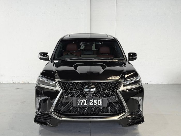 2019 Lexus LX 570 S URJ201R 4X4 Dual Range Starlight Black