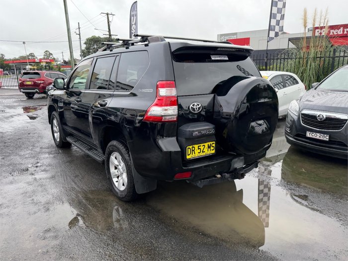 2017 TOYOTA LANDCRUISER PRADO GXL (4x4) GDJ150R MY17 BLACK