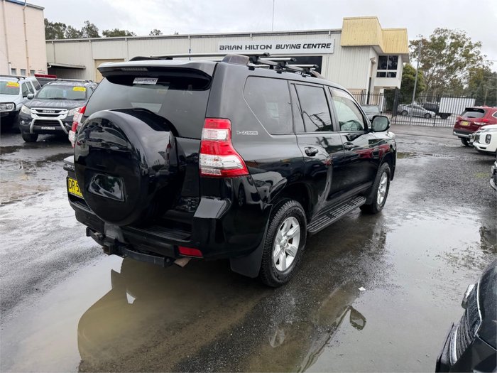 2017 TOYOTA LANDCRUISER PRADO GXL (4x4) GDJ150R MY17 BLACK