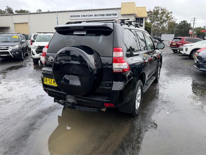 2017 TOYOTA LANDCRUISER PRADO GXL (4x4) GDJ150R MY17 BLACK