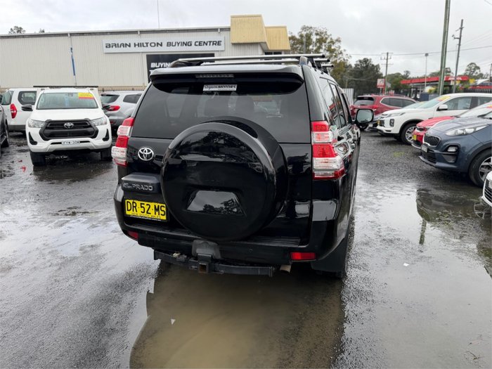 2017 TOYOTA LANDCRUISER PRADO GXL (4x4) GDJ150R MY17 BLACK