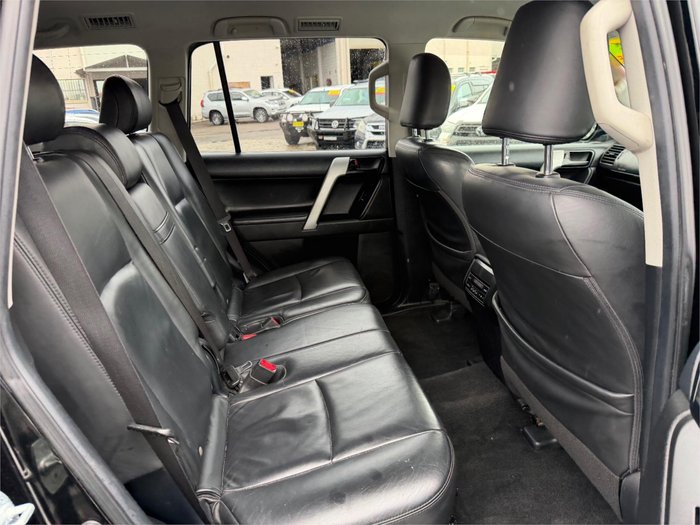 2017 TOYOTA LANDCRUISER PRADO GXL (4x4) GDJ150R MY17 BLACK