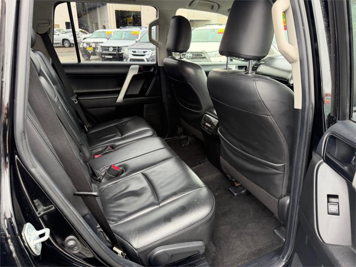 2017 TOYOTA LANDCRUISER PRADO GXL (4x4) GDJ150R MY17 BLACK