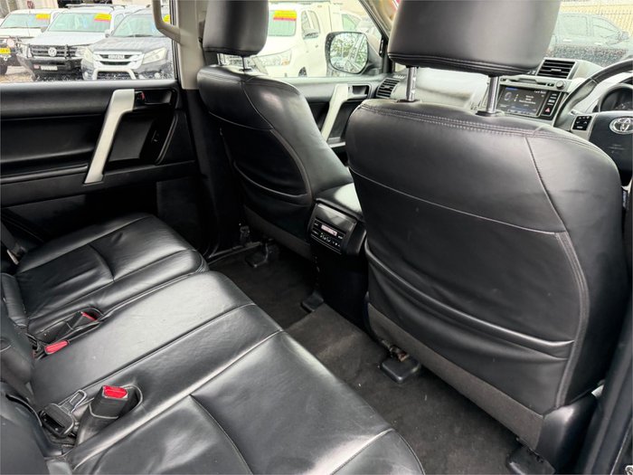 2017 TOYOTA LANDCRUISER PRADO GXL (4x4) GDJ150R MY17 BLACK