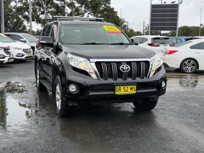 2017 TOYOTA LANDCRUISER PRADO GXL (4x4) GDJ150R MY17 BLACK