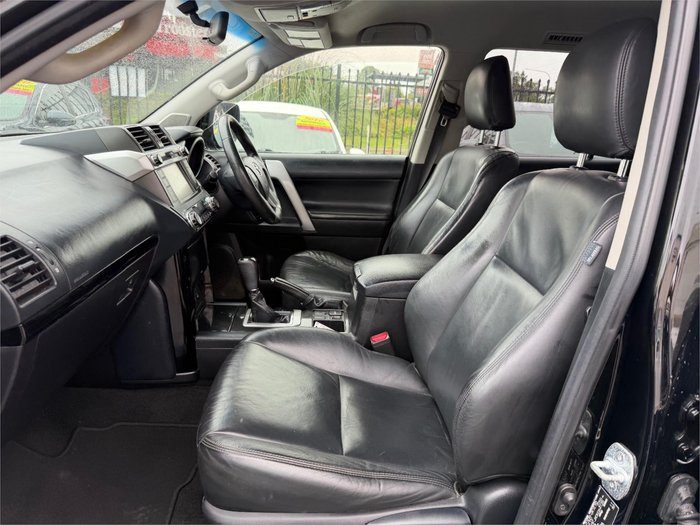 2017 TOYOTA LANDCRUISER PRADO GXL (4x4) GDJ150R MY17 BLACK